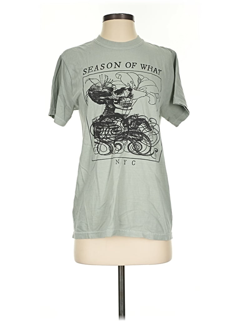 Pre-owned Comfort Colors Short Sleeve T-shirt In Green