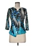 Patchington Teal 3/4 Sleeve Blouse Size M - photo 1