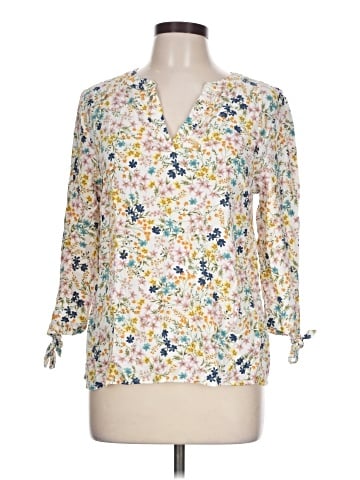 Cynthia Rowley 3/4 Sleeve Blouse (view 1)