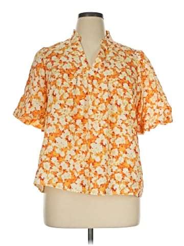 THML Short Sleeve Blouse (view 1)