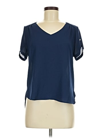 Lily White Short Sleeve Blouse (view 1)