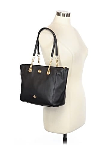 Coach Leather Tote (view 2)