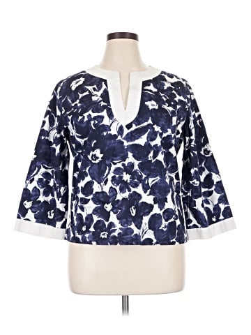 Jones New York Signature 3/4 Sleeve Blouse (view 1)