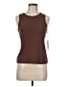 Halogen Brown Sleeveless Top Size M - photo 1
