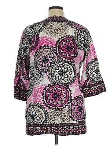 Dana Buchman 3/4 Sleeve Blouse (view 2)
