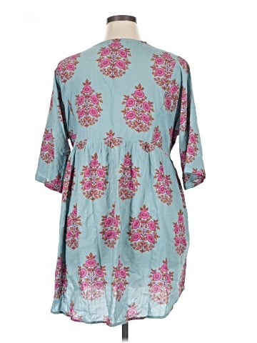 Natural Life Short Sleeve Blouse (view 2)