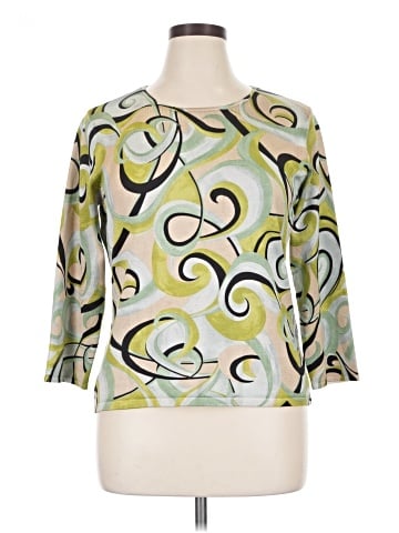 Talbots 3/4 Sleeve Silk Top (view 1)