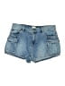 Alice + Olivia Blue Denim Shorts Size 31 waist - photo 1