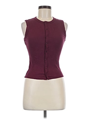 Pink Rose Sleeveless T-Shirt (view 1)