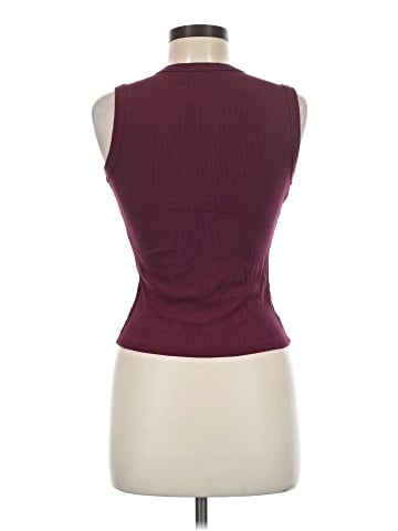 Pink Rose Sleeveless T-Shirt (view 2)