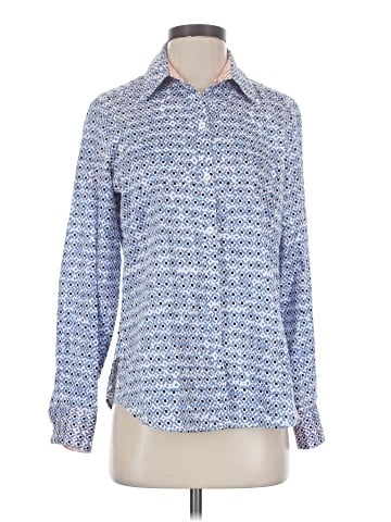 Foxcroft Long Sleeve Blouse (view 1)