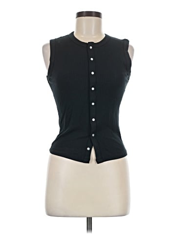 Pink Rose Sleeveless T-Shirt (view 1)