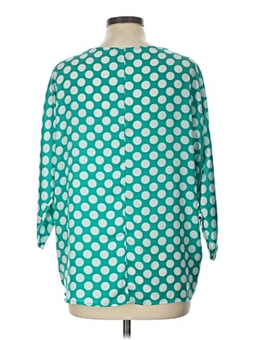 Bobeau 3/4 Sleeve Blouse (view 2)
