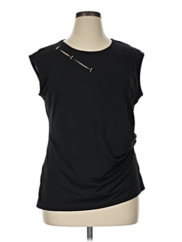 Calvin Klein Sleeveless Blouse (view 1)