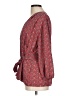 Max Studio 100% Polyester Red Long Sleeve Blouse Size L - photo 5