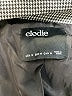 Elodie 100% Polyester Houndstooth Gray Blazer Size M - photo 6