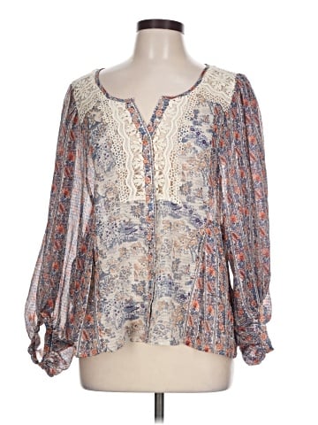 HD in Paris Long Sleeve Blouse (view 1)
