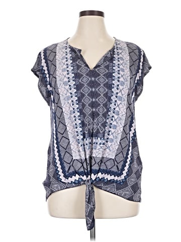 Lucky Brand Short Sleeve Blouse (view 1)