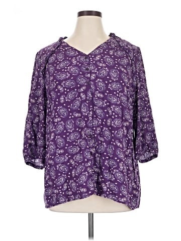 D&Co. 3/4 Sleeve Blouse (view 1)