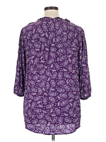 D&Co. 3/4 Sleeve Blouse (view 2)
