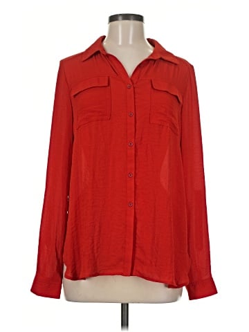 a.n.a. A New Approach Long Sleeve Blouse (view 1)