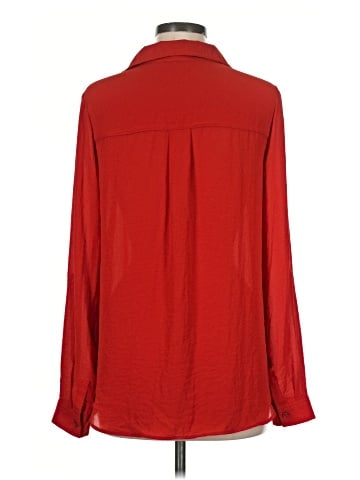 a.n.a. A New Approach Long Sleeve Blouse (view 2)