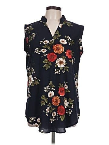 Amaryllis Sleeveless Blouse (view 1)