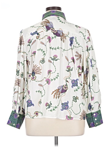 Ann Taylor LOFT 3/4 Sleeve Blouse (view 2)