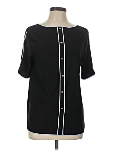 Anne Klein Short Sleeve Blouse (view 1)