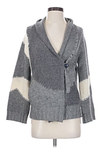 Skull Cashmere Cardigan (view 1)