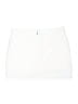 Adidas 100% Polyester Solid White Skort Size 8 - photo 1