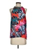 Jennifer Lopez 100% Polyester Red Sleeveless Blouse Size S - photo 1