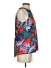 Jennifer Lopez 100% Polyester Red Sleeveless Blouse Size S - photo 4