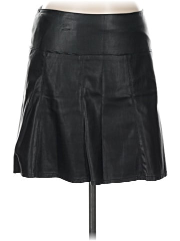 Ann Taylor Faux Leather Skirt (view 1)