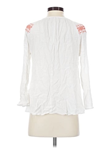 Hem & Thread Long Sleeve Blouse (view 2)