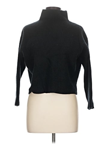 Aqua Turtleneck Sweater (view 1)