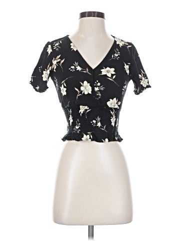 Paper Crane Short Sleeve Blouse (view 1)