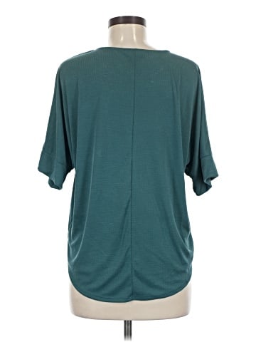 Green Envelope Short Sleeve Top (view 2)