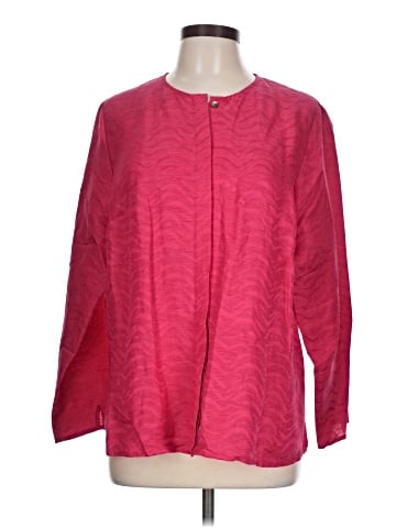 Laura Ashley Long Sleeve Silk Top (view 1)