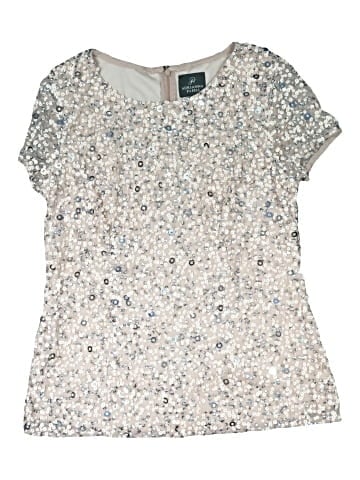 Adrianna Papell Short Sleeve Blouse (view 2)
