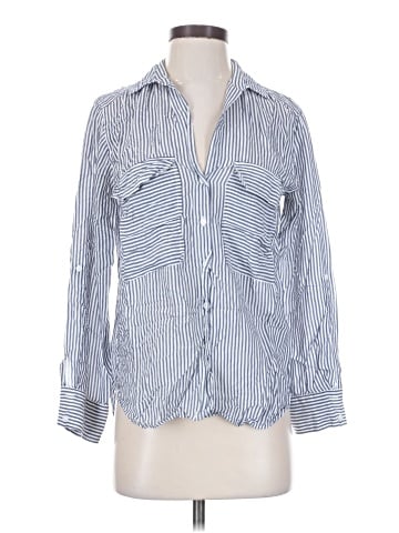 Zara Long Sleeve Button-Down Shirt (view 1)
