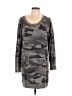 Splendid Camo Gray Pullover Sweater Size L - photo 1