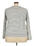 Gap Silver Long Sleeve Top Size XXL - photo 2