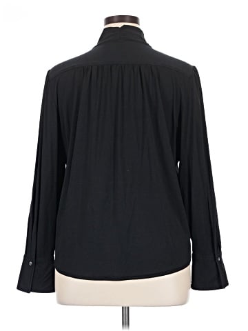 Ann Taylor LOFT Long Sleeve Blouse (view 2)