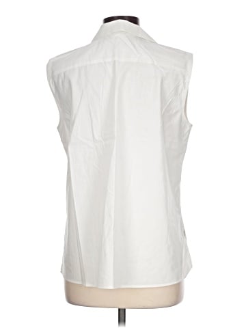 Coldwater Creek Sleeveless Button-Down Shirt (view 2)