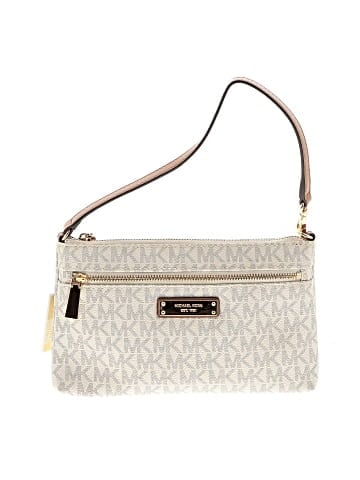 MICHAEL Michael Kors Leather Wristlet (view 1)