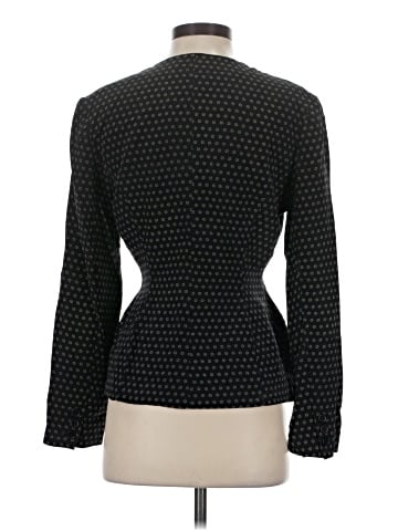 Patrick Collection Long Sleeve Silk Top (view 2)