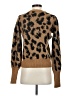 Vero Moda Animal Print Brown Pullover Sweater Size S - photo 2