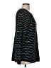 Karen Scott 100% Cotton Stripes Black Pullover Sweater Size M - photo 4