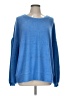 Everleigh Blue Pullover Sweater Size L - photo 1